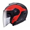 CABERG KASK JET Z BLENDĄ SOHO MILANO CZ/CZARNY MAT